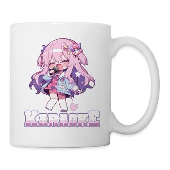 Filles Manga Anime Karaoké - Mug blanc - blanc - Droite