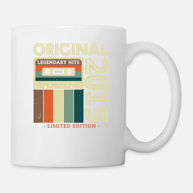 Vintage Geburtstagsgeschenk 2015 - Tasse - Weiß
