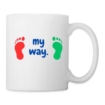 My Way 2 - Tasse - Weiß - Rechts