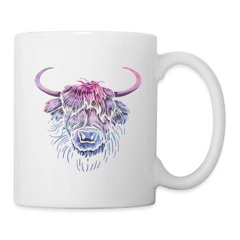 Just A Girl Who Loves Highland Cows - Tasse - Weiß - Rechts