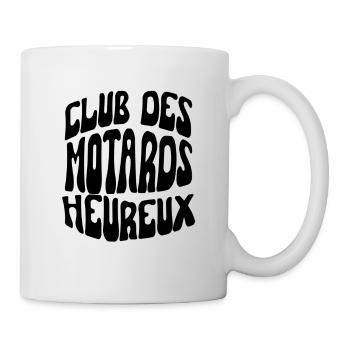 club des motards heureux - Mug blanc - blanc - Droite