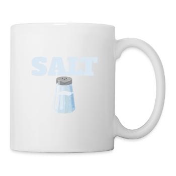 Braucht Salz Lustig Kochen Chefkoch Kulinarische - Tasse - Weiß - Rechts