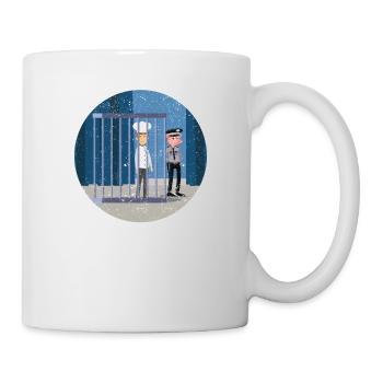Funny Vegan Chef Restaurant Chef Kitchen Work - Mug - white - Right