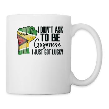 Guyanese Pride Guyana Flag Grown Guyanese Roots - Mug - white - Right