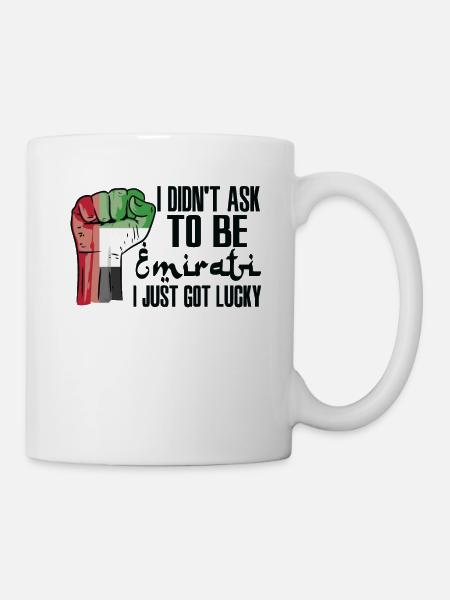 Emirati Stolz Emirati Flagge Gewachsen Emirati - Tasse - Weiß