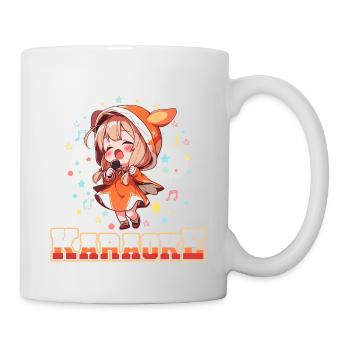 Facilement distrait par le karaoké - Mug blanc - blanc - Droite