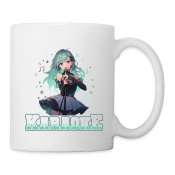 Facilement distrait par le karaoké - Mug blanc - blanc - Droite