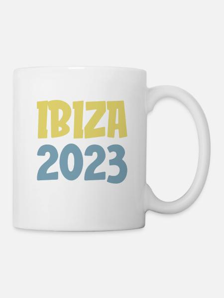 Ibiza 2023 - Tasse - Weiß