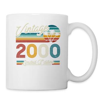 Gift Vintage 2000 23/24 years - Mug - white - Right