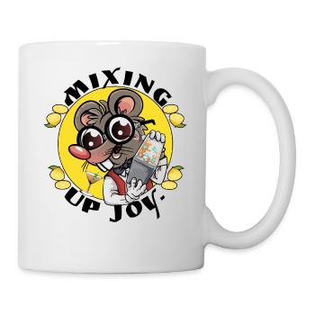 Mélanger des cocktails - Mug blanc - blanc - Droite
