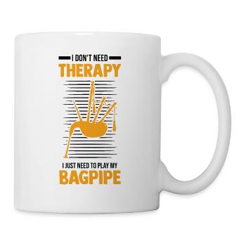 Cornemuse Thérapie Cornemuse - Mug blanc - blanc - Droite