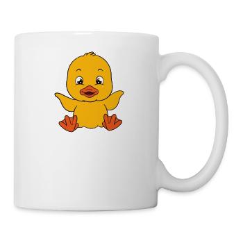 Drôles de canards Canard mignon - Mug blanc - blanc - Droite
