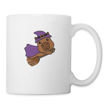 Capybara Halloween Witch Kids Witch Costume - Mug - white - Right