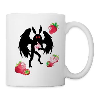 Mothman Strawberry Shake - Mug - white - Right