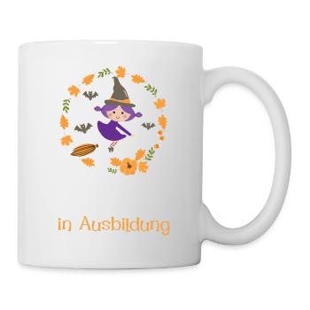 Hexe In Ausbildung - Tasse - Weiß - Rechts
