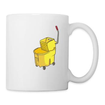 Hausmeister der Schule Rock Janitor - Tasse - Weiß - Rechts