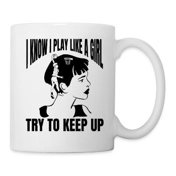 Équipe de basket-ball Joueur de basket-ball Basket-ball - Mug blanc - blanc - Droite