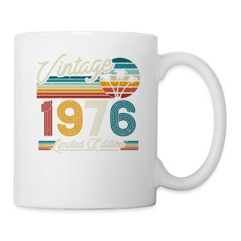 Vintage 1976 Birthday Gift - Mug - white - Right