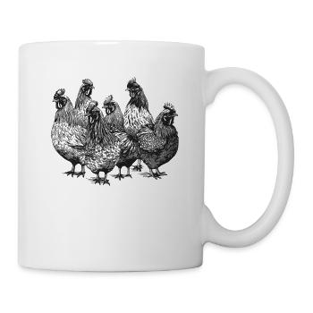 Farmer Farmer Chickens Hen Gift - Mug - white - Right