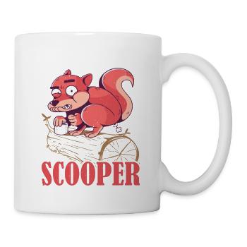Official Pooper Scooper 35 - Tasse - Weiß - Rechts