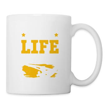 Planche à voile Surfer - Mug blanc - blanc - Droite