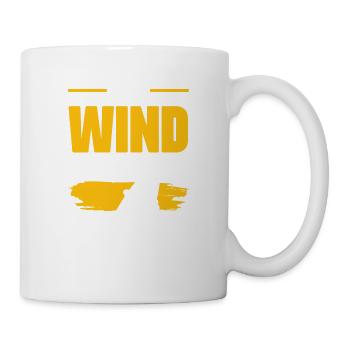 windsurfen ruft - Tasse - Weiß - Rechts