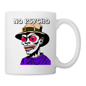 HALLOWEEN NO PSYCHO - Mug - white - Right