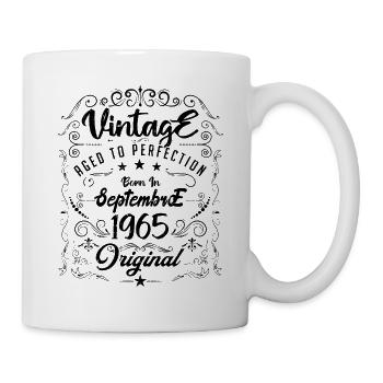 Born in September 1965. birthday September 1965. - Mug - white - Right