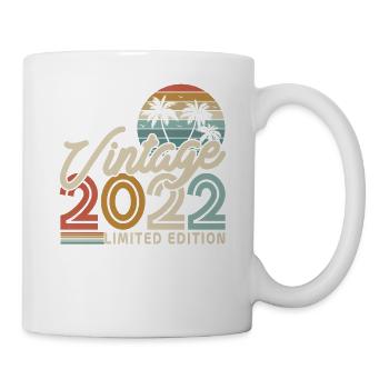 Vintage Birthday Gift 2022 - Mug - white - Right