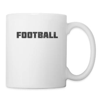 American Football - Tasse - Weiß - Rechts