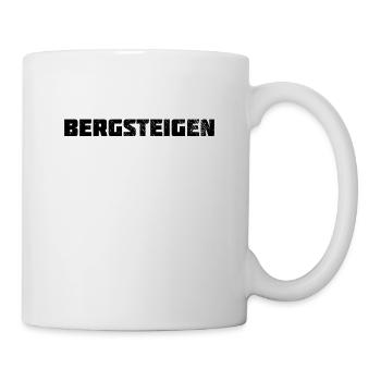 Bergsteigen - Tasse - Weiß - Rechts