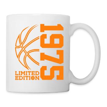 ÉDITION LIMITÉE BASKETBALL 1975 51E ANNIVERSAIRE - Mug blanc - blanc - Droite