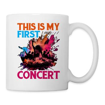 This Is My First Concert 57 - Mug - white - Right