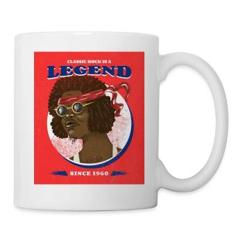 Vintage-Designer - Tasse - Weiß - Rechts