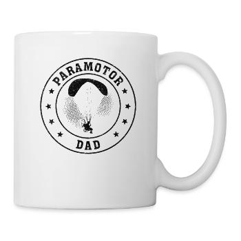 Paramoteur Papa Parapente motorisé Papa - Mug blanc - blanc - Droite