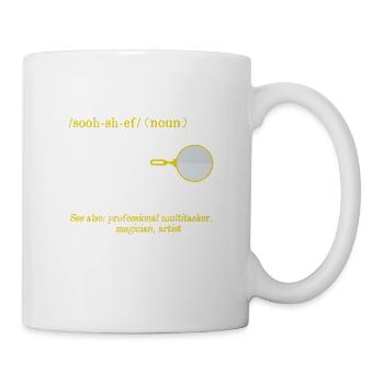 Sous Chef Definition Witzig Kochen Begriff Koch - Tasse - Weiß - Rechts