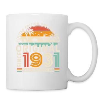Gift for 92-93 Birthday 1931 Vintage - Mug - white - Right