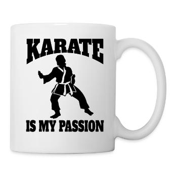 Karate Hapkido Kampfsport Judo Aikido Kampfkunst - Tasse - Weiß - Rechts