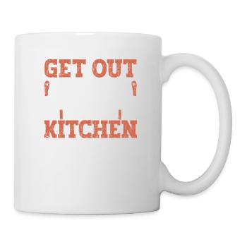 Sortir de ma cuisine Chef Cuisine - Mug blanc - blanc - Droite