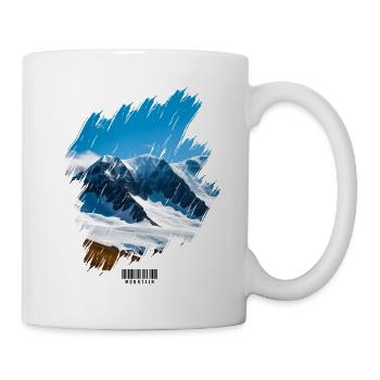 Montagnes, Grimpeurs, Nature, Aventure - Mug blanc - blanc - Droite