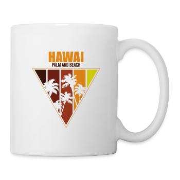 Surfing Surfboard Surfer Wassersport Hawaii - Tasse - Weiß - Rechts