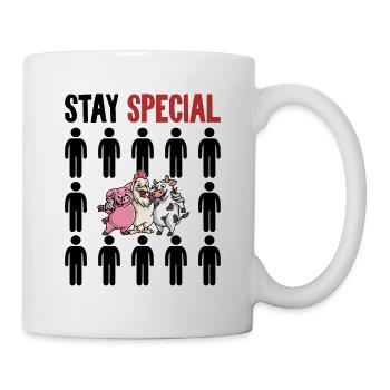 Stay Special Vegan Vegans Plant-Based Veganism - Mug - white - Right