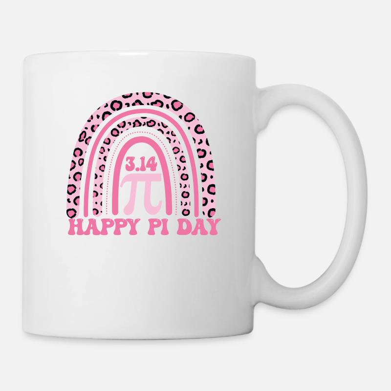 Happy Pi Day Math Math Teacher Funny - Mug blanc - blanc