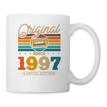 Vintage 1997 Cadeau d’anniversaire - Mug blanc - blanc - Droite