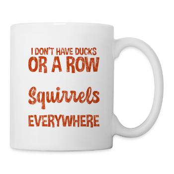 Je n’ai pas de canards ou de rangée 3 - Mug blanc - blanc - Droite