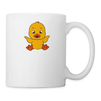 Drôle de canard Canards mignons - Mug blanc - blanc - Droite