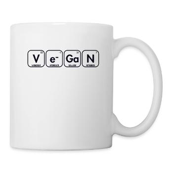 Vegan Periodic Table Of Elements Vegans Vegan - Mug - white - Right