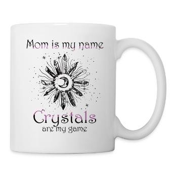 Funny Gemstone Chakra Healer Spiritual - Mug - white - Right