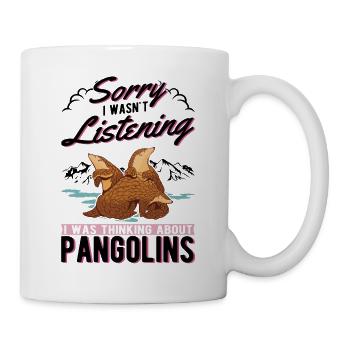 Pangolin Cadeau Pangolin - Mug blanc - blanc - Droite