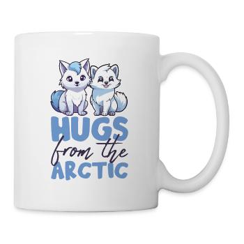 Polar Fox Ice Fox Arctic Fox - Mug - white - Right
